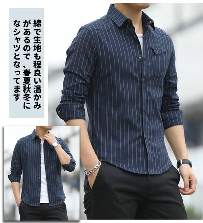 シャツ メンズ 長袖 半袖 カジュアル 無地 オックスフォード シャツ メンズ カジュアル コットン シャツ メンズ
